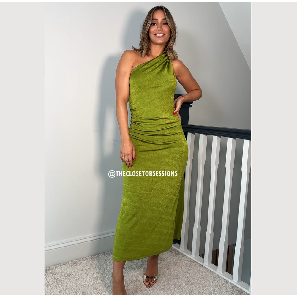 MANGO Twisted Strap Midi Dress NWT - Picture 11 of 16